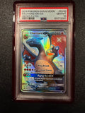 2019 POKEMON SUN & MOON HIDDEN FATES #SV49 FULL ART/CHARIZARD GX PSA 10